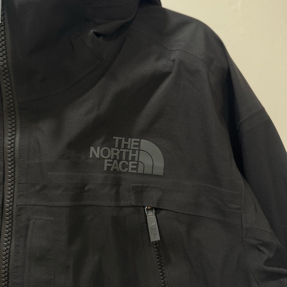 EUC The North Face Beatty Ski Waterproof Hooded Shell Jacket Black Women's XL - Picture 4 of 14